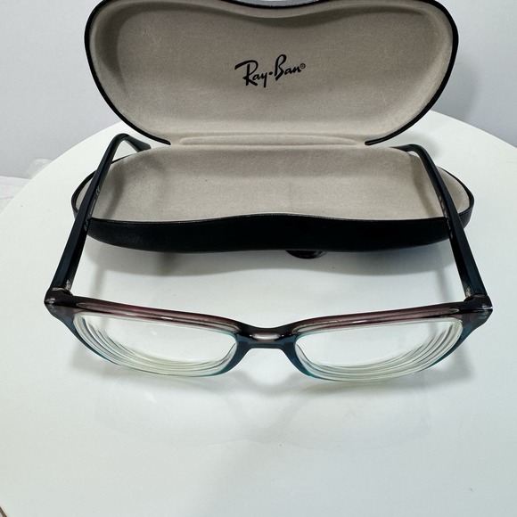 Ray-Ban RB 5362 5834 Blue Pink Gradient Cat Eye Eyeglasses Frames 54-17-140 Case main image 6